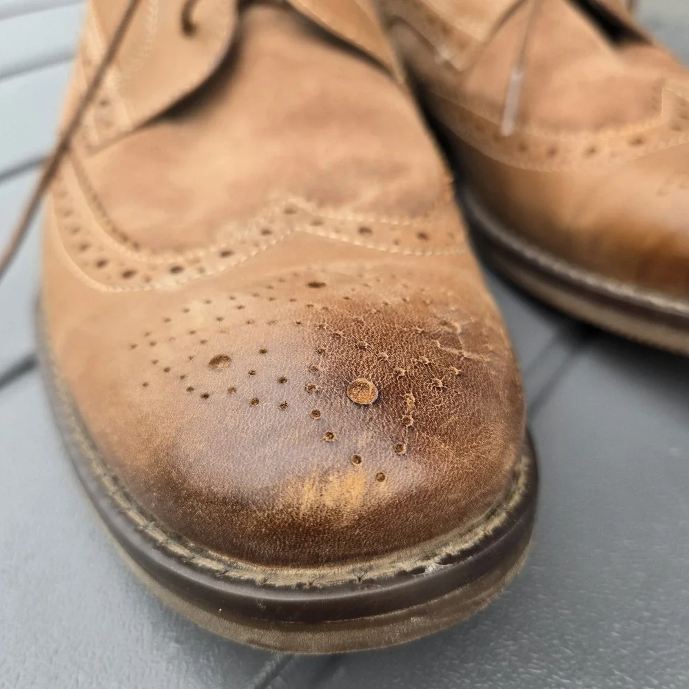 Rockport Men's Sz 8.5 Leather Wynstin Oxford Dress Shoes